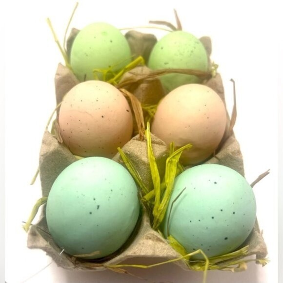 BNWT Speckled Eggs in Carton Easter Decor - Picture 4 of 4